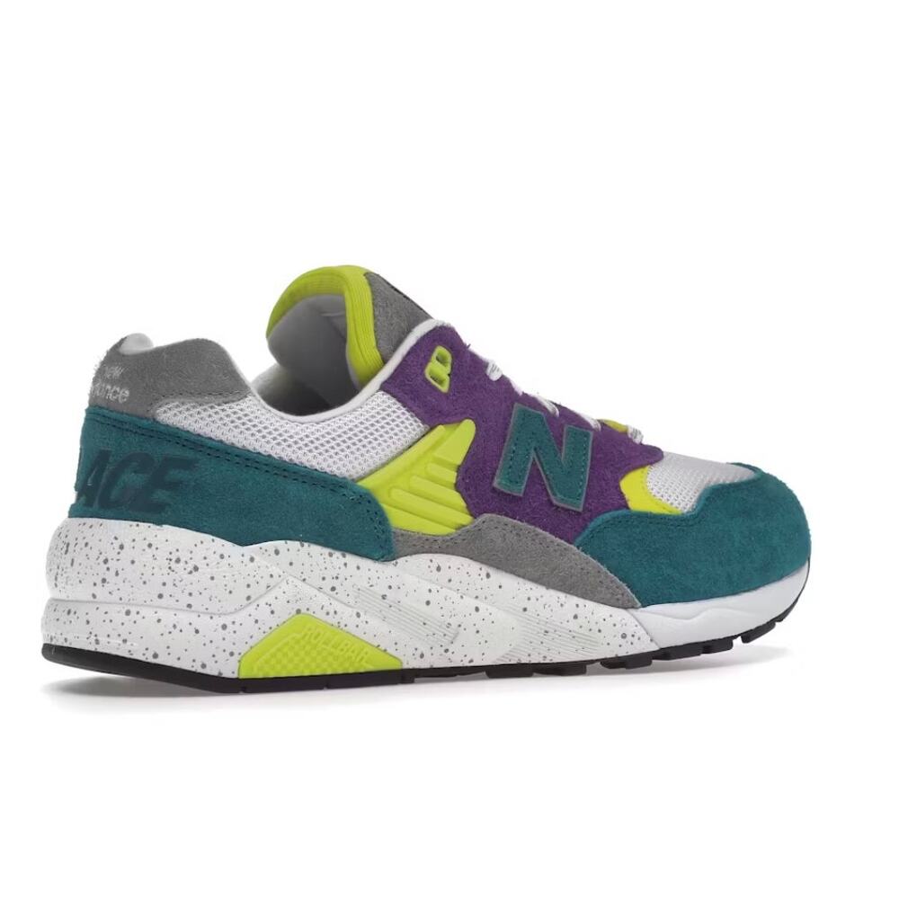 New Balance Palace 580 Violet Green Purple MT580PC2 Retro Low Top Sneakers 11.5 - Picture 3 of 13
